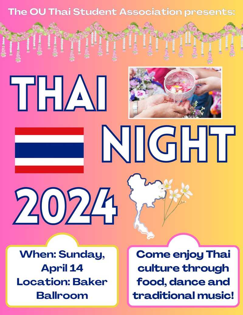2024 Thai Night Poster by Lydia Smith